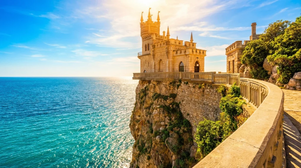 🌿Экскурсия: Дворцы Южнобережья: Алупка – Ливадия – Ласточкино гнездо